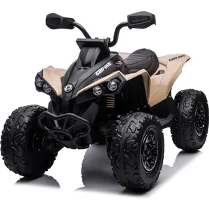 Comparateur de prix : Can-Am Renegade - Quad Électrique Enfants 12v - 4x4 - 3 À 7 Ans - Kaki