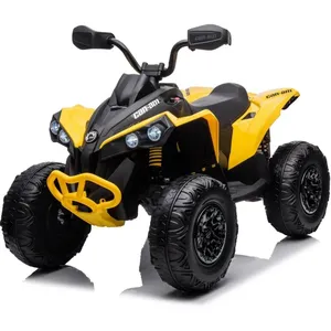 Comparateur de prix : Can-Am Renegade - Quad Électrique Enfants 12V - 4x4 - 3 à 7 ans - Jaune