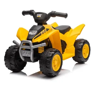 Cat - Quad Électrique Enfants 6V - 1 à 3 ans - Jaune pas cher