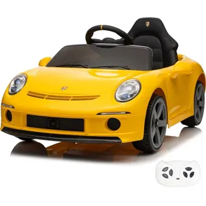 BERGHOFF TOYS Ruf Gt - Voiture Électrique Pour Enfants 12v - 1 À 5 Ans - Jaune pas cher