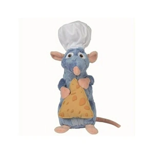 Simba Toys Peluche Disney - Rémy en toque avec fromage, de Ratatouille - 25 cm pas cher