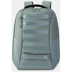 Hedgren Sac à dos gris bleu pour femme et homme Hcmby Comby 2 Comp Backpack 15,6" + RFID Grey - Green M 261143