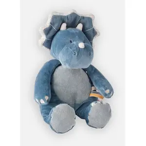 Comparateur de prix : Peluche - NOUKIE'S - Tiga, Stegi & Ops - 25 cm - Bleu - Pour bébé
