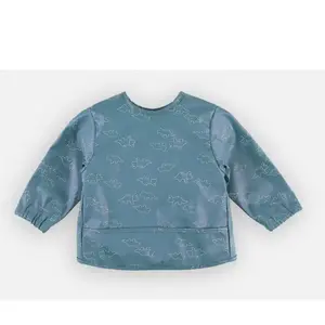 Tablier à manche Mix and Match BLEU Noukie's pas cher