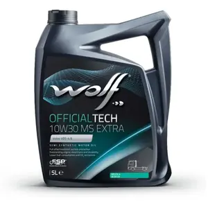 WOLF - Huile moteur OFFICIALTECH 10W30 MS EXTRA - Bidon de 5 litres - 8334252 pas cher