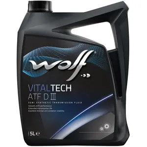 WOLF - Bidon Vitaltech ATF DIII 5L pour transmission - 8305405 pas cher