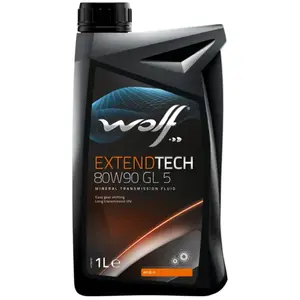 WOLF - Bidon 1 litre d'huile 80W90 POLYGEARGL580W90 - 8304309Vendu parpiecesetpneus