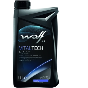 WOLF - Huile moteur VIVALTECH 5W40 - Bidon de 1 litre - 8311093Vendu parpiecesetpneus