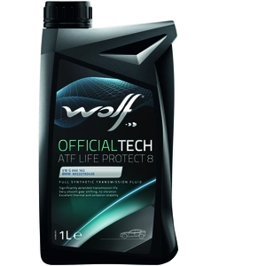 Comparateur de prix : WOLF - Bidon Officialtech ATF LIFE PROTECT 8 1L pour transmission - 8326479