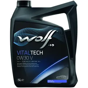 WOLF - Huile moteur VIVALTECH 0W30 V - Bidon de 5 litres - 8324260 pas cher
