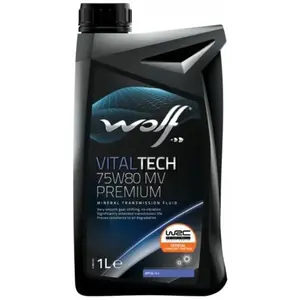 WOLF - Huile de transmission 75W80 MV PREMIUM - 1 L - 1048400 pas cher