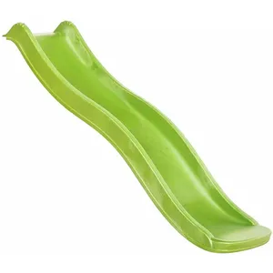 Kbt - Glissière de toboggan avec vague en PEHD Tweeb 175cm vert lemonVendu parcdiscount