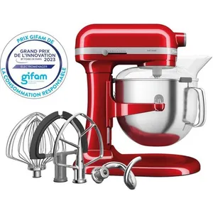 Comparateur de prix : Robot pâtissier Kitchenaid 5KSM70SHXECA ARTISAN 6,6L Pomme d'amour