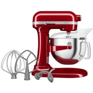 Comparateur de prix : KitchenAid ARTISAN rouge empire A BOL RELEVABLE 5,6L - 5KSM60SPXEER