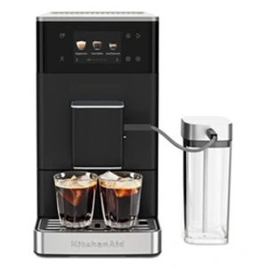 KitchenAid KF4, Machines à expresso, Noir, Argent