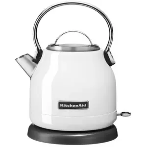 Comparateur de prix : Bouilloire électrique KitchenAid 5KEK1222EWH - Capacité 1,25 L - Blanc