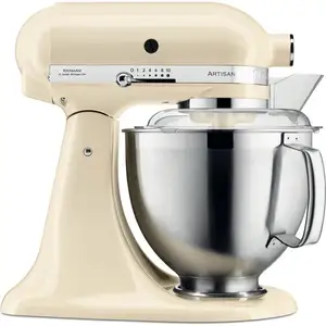 KitchenAid 5ksm185pseac 300w bol de 4,8 l + bol de 3 l crème pas cher
