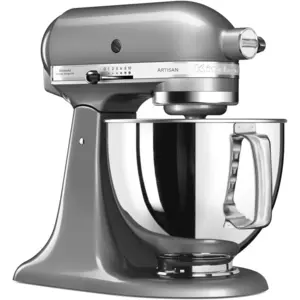 Comparateur de prix : KitchenAid Robot pâtissier KitchenAid Artisan 5KSM125 gris argenté