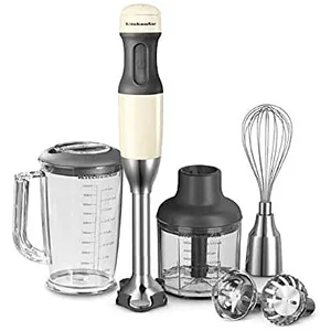 KITCHENAID 5KHB2571EAC Mixeur plongeant avec hachoir - CrèmeVendu paramazon