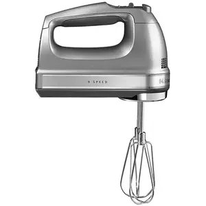 Axfvd Batteur mélangeur à main pour Kitchenaid en acier inoxydable, KHMFEB2