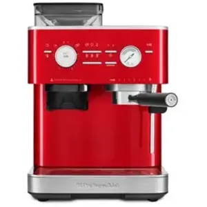 KitchenAid KITCHEN AID MACHINE A CAFE SEMI AUTO AVEC BROYEUR Pomme d'Amour 5KES6551ECA pas cher