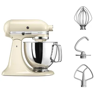 Comparateur de prix : Robot pâtissier multifonction Artisan crème 300 W 5KSM125EAC Kitchenaid
