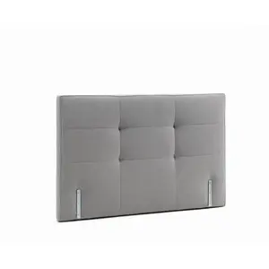 Tempur Tête de lit Quadro 144cm tissé gris D51Vendu partempur