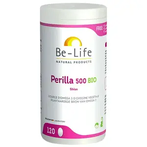 Be-Life Perilla 500 Bio 120 capsulesVendu pargreenweez