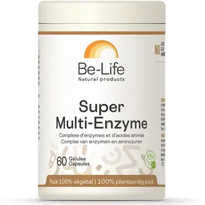 Comparateur de prix : Be-life - Super multi-enzyme 60 gélules