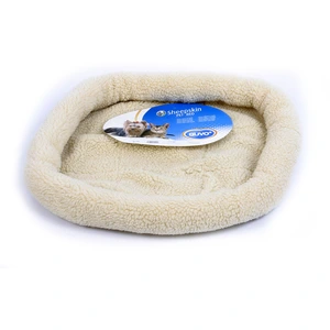 Comparateur de prix : Panier pour chat en peau de mouton Duvoplus Marron 50x35x7 cm 711/101