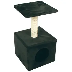 Arbre à chat Duvoplus Christa Noir 31x31x57 cm 802/967 pas cher