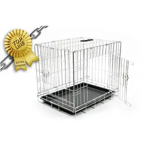 Duvo+ Cage Pour Chien Extra Strong 2 Door Xl pas cher