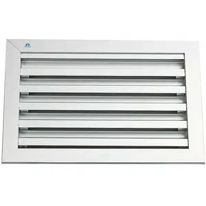 Comparateur de prix : Grille de ventilation 300x300mm aluminium gris - RENSON - 41133