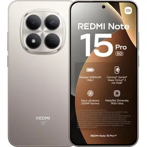 Xiaomi Redmi Note 15 Pro 5G 256GB/8GB Dual SIM Gris Titane pas cher