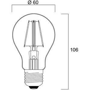 Sylvania ToLEDo Ampoule LED rétro E27 4,1W vert pas cher