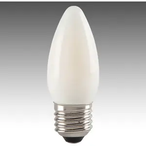 Sylvania Ampoule bougie LED E27 4,5 W 827 satinée pas cher