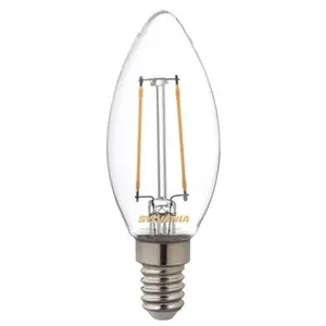 Comparateur de prix : Sylvania Ampoule bougie LED E14 ToLEDo filament 2,5W 827 claire