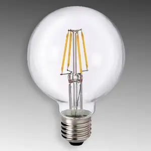 Sylvania Globe LED E27 6 W 827 G80 transparent pas cher
