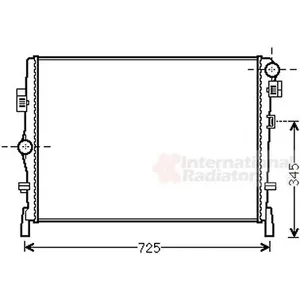 Comparateur de prix : Radiateur refroidissement moteur VAN WEZEL 07002105 - Réf. 07002105