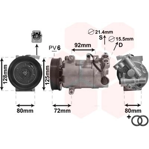 International Radiators Plus Compresseur de climatisation VAN WEZEL 4300K489 - Réf. 4300K489