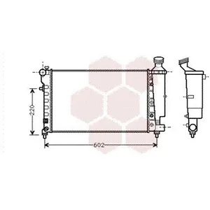Comparateur de prix : International Radiators Radiateur refroidissement moteur VAN WEZEL 40002262 - Réf. 40002262