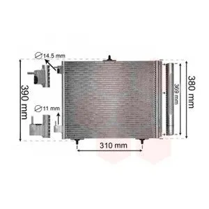 Comparateur de prix : International Radiators Van Wezel Condenseur Avec Bouteille Pour Citroen C2 (Org Depuis 10710)