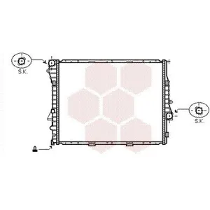 International Radiators Radiateur refroidissement moteur VAN WEZEL 06002302 - Réf. 06002302 pas cher