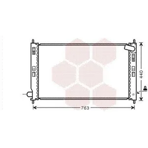 International Radiators Radiateur refroidissement moteur VAN WEZEL 32002201 - Réf. 32002201 pas cher