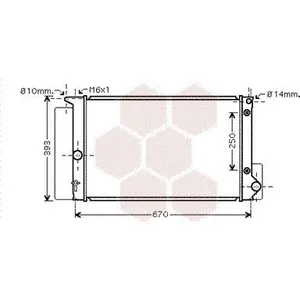 Comparateur de prix : International Radiators Radiateur, refroidissement du moteur VAN WEZEL, par ex. pour Toyota