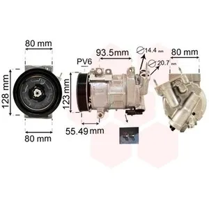 Comparateur de prix : International Radiators Compresseur de climatisation VAN WEZEL 4000K315 - Réf. 4000K315