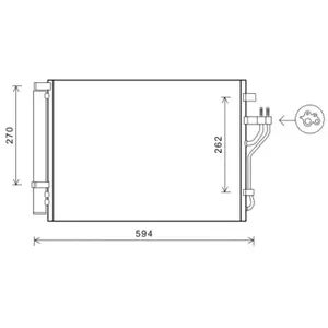 Comparateur de prix : Condenseur, climatisation 82005280 International Radiators Plus 82005280