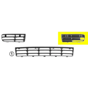 Comparateur de prix : Grille de ventilation, pare-chocs ** Equipart ** VAN WEZEL, par ex. pour VW
