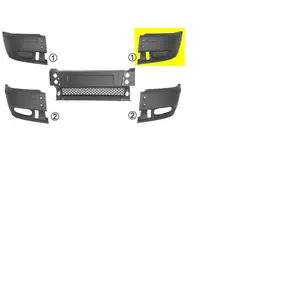 Comparateur de prix : VAN WEZEL Pare-chocs pour FORD: Transit/Tourneo (Ref: 1898563)