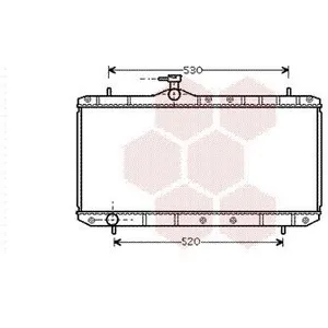 International Radiators Radiateur refroidissement moteur VAN WEZEL 52002062 - Réf. 52002062 pas cher